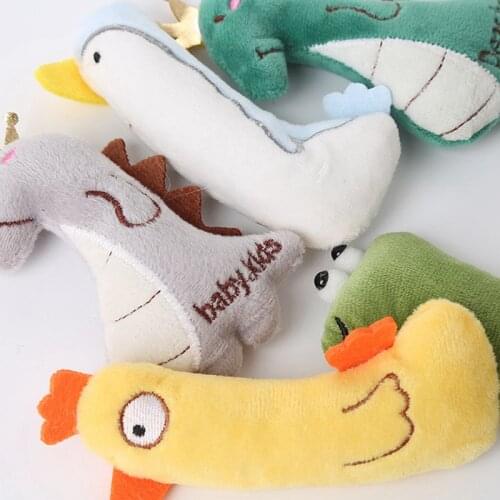 Cartoon Animal Cat Toy Pet Funny Interactive Toy Cute Duck Catnip Toy Plush Kitten Toy Small Plush Toy Cat Catnip Toy Legendog