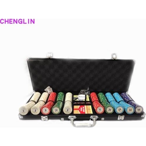 Las vegas stickers poker set 500PCS