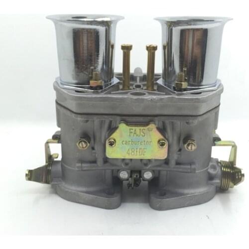 NEW 48 IDF 48IDF CARBURETTOR CARBY oem carburetor +air horns+rebuild kit replacement for Solex Dellorto Weber EMPI