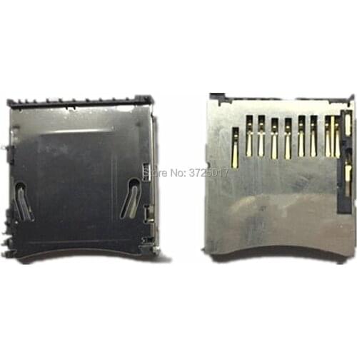 1PCS Used Original SD memory card slot repair parts for Nikon D3000 D3100 D5100 D5000 D90 D7000 SLR
