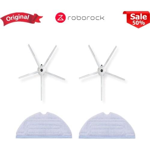Original Roborock Vacuum Cleaner Robot S7 S70 S75 Washable Mop Filter Side Brush Cleaning Dust Affordable Kit Accessories