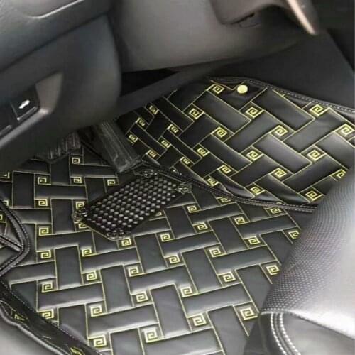 Full Covered Carpets Custom Left/Right Hand Drive LHD/RHD Car Floor Mats for Ford Focus Mondeo Kuga Edge Ecosport Fiesta S-MAX