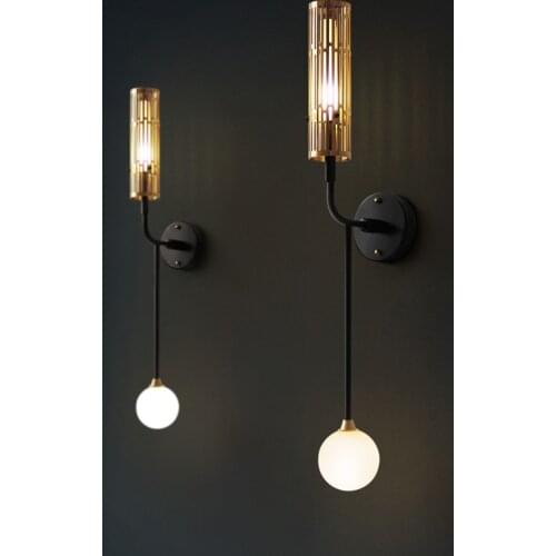 Industrial Wall Lamp Nordic Led Wall Lamps For Living Room Bedroom Decor Home Bedside Wall Light Bathroom Fixtures Mirror Light