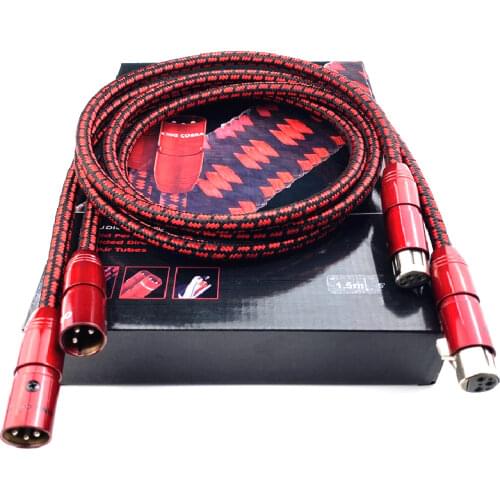 HiFi Audio King Cobra PSC Interconnect XLR Balance Cable with Box