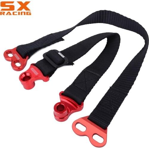 Motorcycle 470MM And 325MM Front And Rear Rescue Strap Pull Belt For YAMAHA YZ250F YZ450F YZF250 YZF450 2014-2019 Dirt Bike