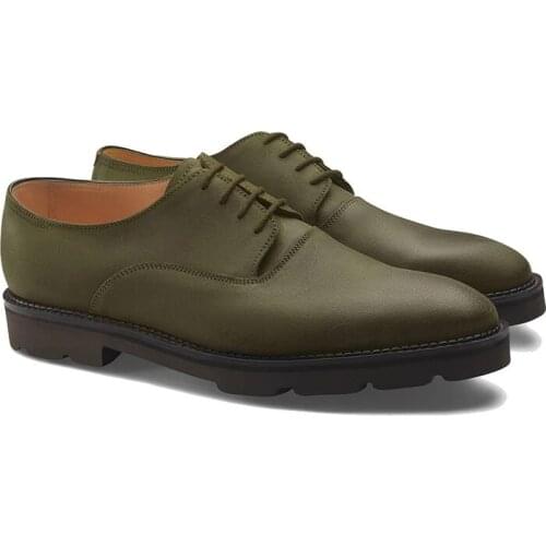 Derby Bridegroom Wedding Office Dress Formal Best Men Shoes Party Genuine Leather personality Designer Shoes