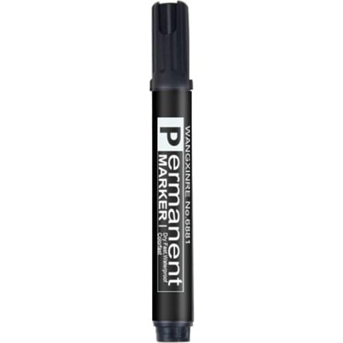 Waterproof permanent marker pen oily marker pen for white board illuminator office and school supplies 1.5mm 1 piece