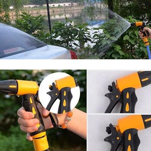 High Quality Plastic Water Gun Sprinkle Tools Multi-function Garden Water Gun For Watering Lawn Hose Spray Water Nozzle Gun Car