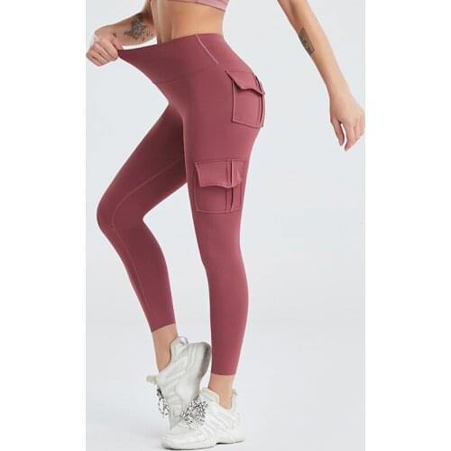 Womens high waist hip lifting fitness leisure fast drying running tight Sports Pants Summer