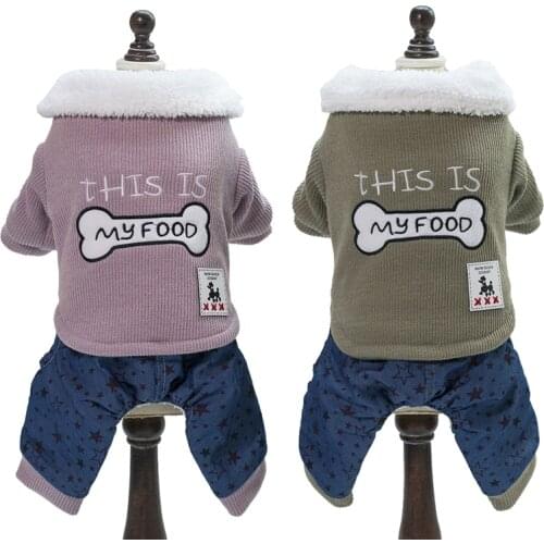 Winter Pet Dog Clothes For Small Dogs Warm Cotton Dog Coat Jackets Chihuahua Yorkie Pug Clothing Puppy Cat Clothes Pets Products