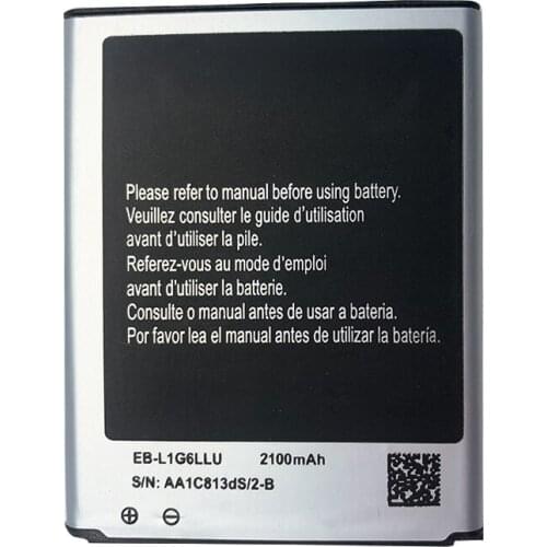 1pc 2100mAh Replacement battery EB-L1G6LLU compatible for SAMSUNG GALAXY S3