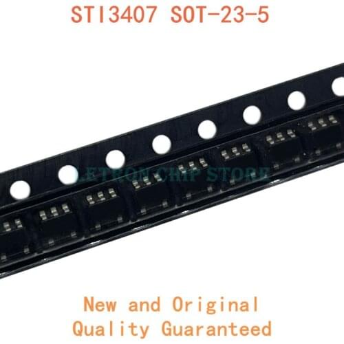 20PCS STI3407 SOT-23-5 SOT23-5 SMD Transistor new and original IC Chipset