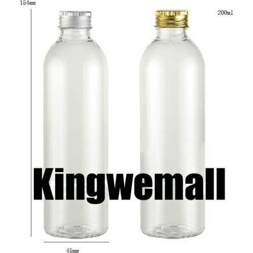 300pcs/lot 200ml Transparent Bottle,Emulsion Bottle, Floral Water Bottle,LW-D-200C