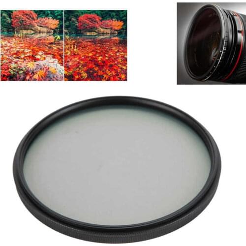Len accessories Camera Optical Glass CPL Lens Filter Waterproof Polarizing Lens Filter Photography Accessory filter lens