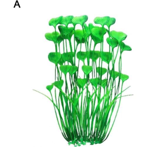 Fake Aquatics Plants Simulation Decor Accessories Vivid Color Miniature Water Grass Ornament For Aquarium Colorful Decorations