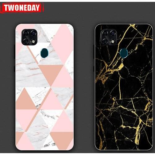 Marble Phone Case For ZTE Blade 20 V 10 V2020 10 V 20 Smart V9 V10 Vita L8 AXON 11 SE A7 A5 A3 2020 2019 Nubia N2 N3 N1 Lite