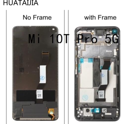 New 6.67 inch LCD Display Touch Screen Digitizer For Xiaomi Mi 10T Pro 5G M2007J3SG M2007J3SP M2007J3SI M2007J17CM2007J3SG scree