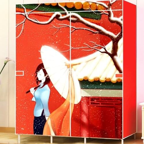 Portable Closet Wardrobe Organizer Clothes Armoire Storage Dresser For Bedroom, Ideal Storage Organizer For Toys, Towels ,books