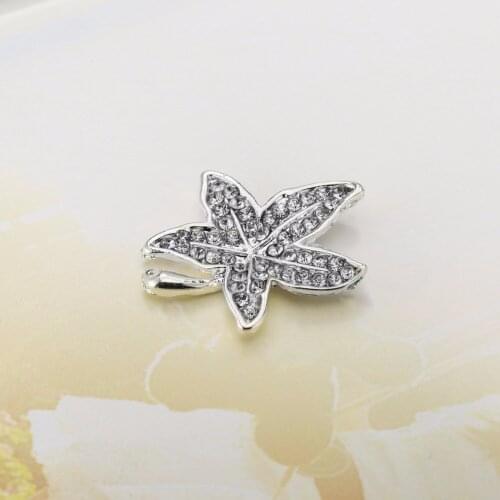 Flatback rhinestone button Free shipping fall leaves for DIY craft 22mm invitation decoration Accessories 50PCS/lot(BTN-5535)