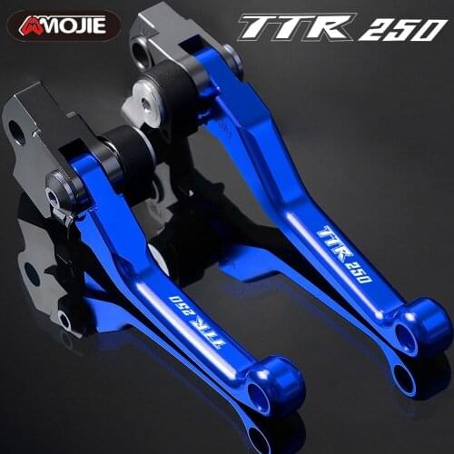 Motorcycle Brake Clutch Lever Motocross dirt bike Brakes Levers TTR 250 Handle FOR YAMAHA TTR250 1993 1994 1995 1996 1997