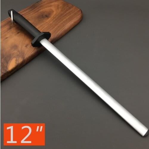 Musat 10 inch Ceramic Corundum Sharpening Rod Stick Bar for Blade Sharpening Kitchen Tool sharpening steel sharpening system
