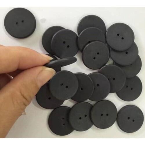 UHF RFID tags with holes PPS button label RF passive tag 100pcs/Lot