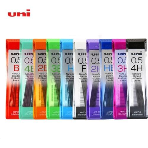 Uni 202ND Mechanical Pencil Refill Drawing Special Pencil Lead Mechanical Pencils Supply B/H/HB/2B With 0.3/0.5/0.7mm 1Pcs