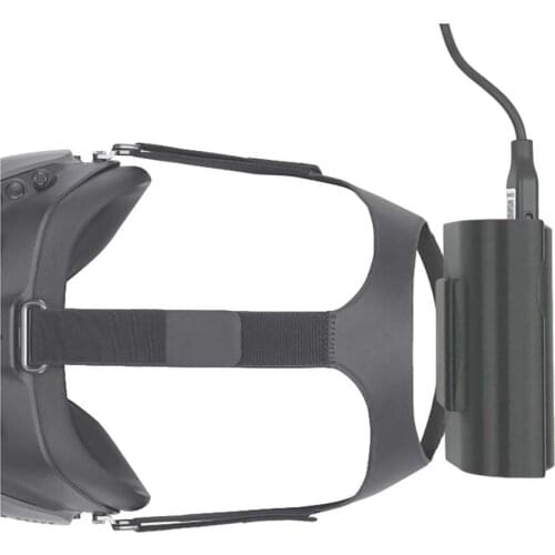 Back-mounted Clip Battery Case Box Buckle Holder for DJI PFV Glasses V2 Headband Accessories