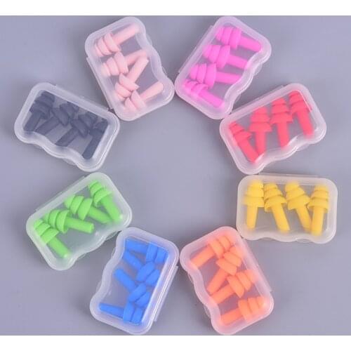 2Pairs Soft Foam Ear Plugs Sleep Noise Prevention Earplugs Travel Sleeping Noise Reduction Hearing Protection Health Care Tool