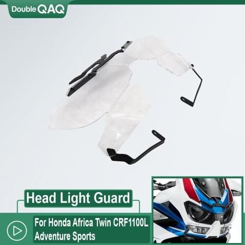 2020 2021 NEW Motorcycle Headlight Head Light Guard Protector Cover For Honda Africa Twin CRF1100L Adventure Sports