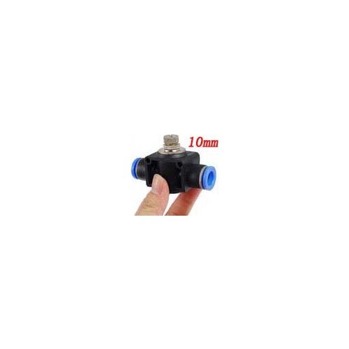 Free Shipping 50PCS/LOT High Quality Push in to Connect Tube Fittings Speed Controller 10mm