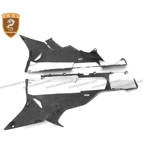 CSSCAR Motorcycle Cover Fit for 2015-2019 BMW S1000RR Carbon Fibre Black Belly Pan Lower Fairing Cowl Bellypan Cover 2-024