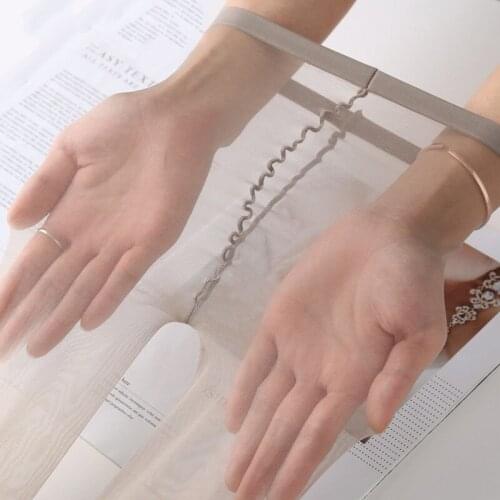 DOIAESKV New 0 D Ultra-thin Sexy Tights Breathable Transparent Women Pantyhose Open Female Skinny Nylon Stockings Crotchless