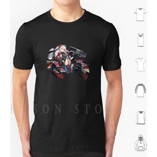 Prinz Eugen-Azur Lane T Shirt Men Cotton Azur Lane Anime Azur Lane Atago Manga Akagi Enterprise Waifu Azur Lane