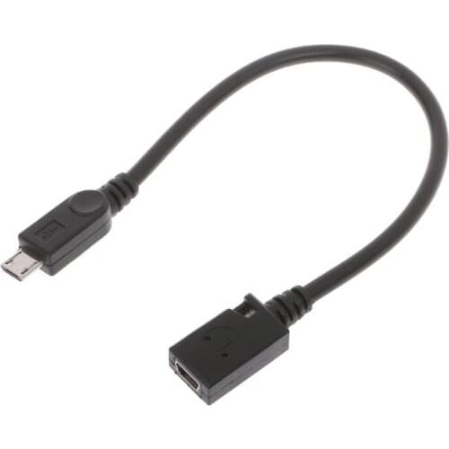 Mini USB Female to Micro USB Male Connector Cable of Adapter for Smart Phones Tablet PCs Player and computer Digital Camera