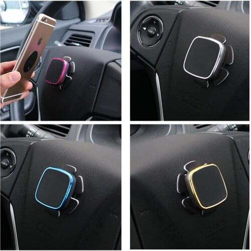 Car-Styling Magnet Car Mobile Phone Holder Air Vent Outlet Rotatable Magnetic Vent Holder Mobile Phone For IPhone 6/6s/7 Samsung