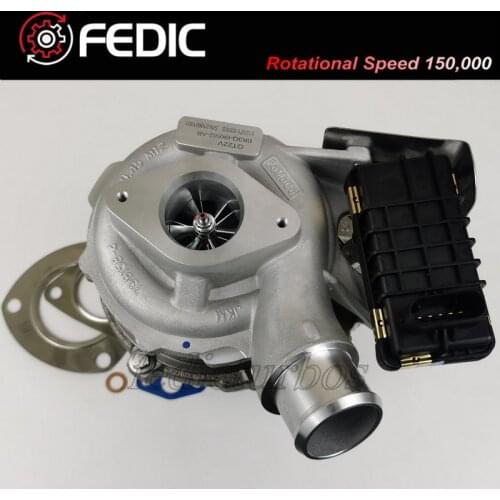 MFS Electronic Turbocharger GTB2260VZK 798166 812971 Turbine full turbo for Ford Ranger Transit 3.2 TDCI 200HP 147Kw Duratorq