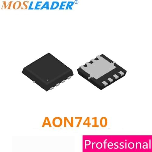 Mosleader AON7410 DFN3X3 100PCS 500PCS 1000PCS 30V 24A N-Channel Chinese High quality