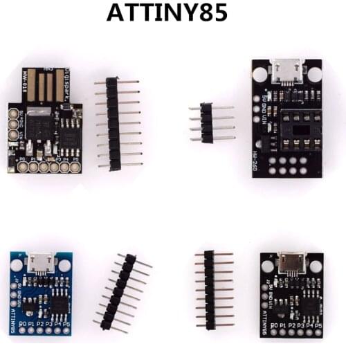 Blue Black TINY85 Digispark Kickstarter Micro Development Board ATTINY85 Module IIC I2C USB