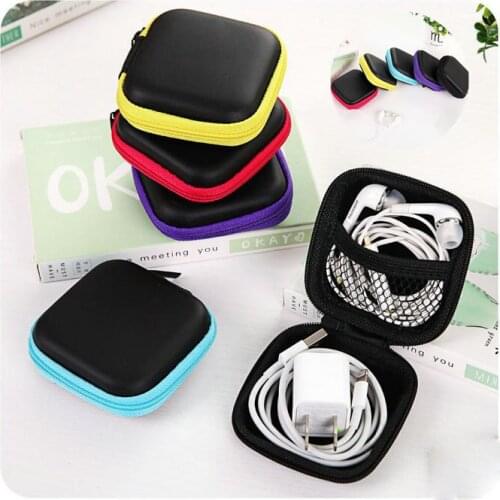 Bag Portable Case Headphone Earphone Storage Carrying SD Card Earbud Pouch