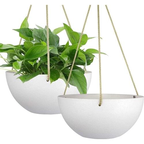 Nylon Rope Plant Hanger Plant Hanger Pot Holder Plastic Planters Hanging Basket For Indoor Outdoor Garden Planter Pots