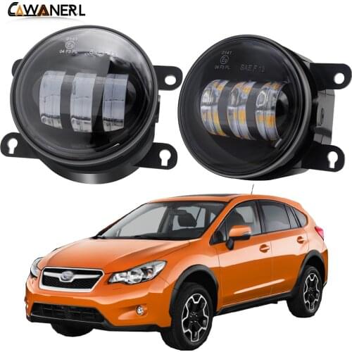 Fog Light Assembly Car 30W 6000LM Front Bumper LED Fog Lamp Daytime Running Light 12V For Subaru XV 2013 2014 2015 2016