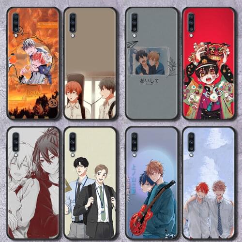 Given Yaoi Anime Silicone For Samsung Galaxy A70 A52 4G A12 A32 5G Case Phone Cover Soft For Samsung A72 A10S A20E A50 A40 Coque