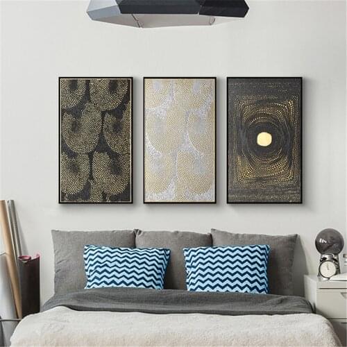 Nordic Modern Geometric Wall Art Sun Canvas Painting Scandinavian Posters and Prints Luxury Pictures for Living Room Home Decor