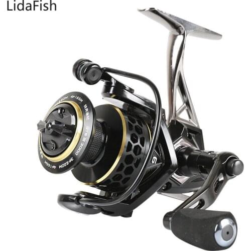 Spinning Fishing Reel 2000 3000 4000 5000 6000 Metal Spool jigging Bait Reel Freshwater and Saltwater Fishing Wheel