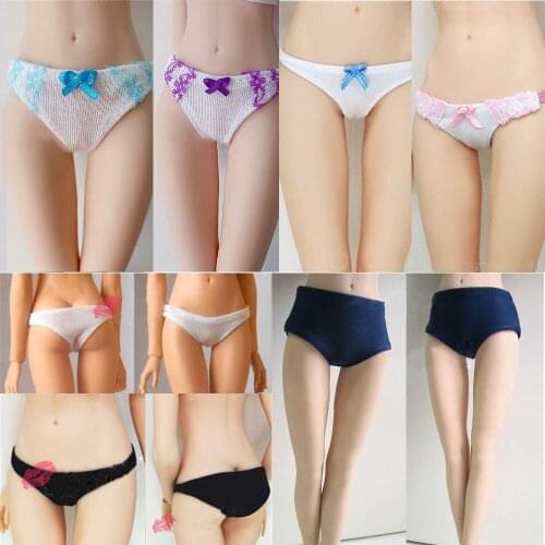 1/6 Panties for Women Sexy Thong Underwear Briefs Seamless G-string Lingerie for 12 inch Female Action Figure Body