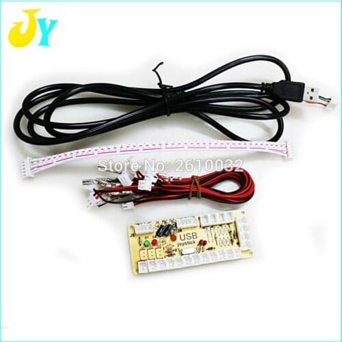 USB to PC Zero Delay Encoder USB Arcade joystick controller for Jamma MAME & Fight Stick SANWA Joystick PC Controller