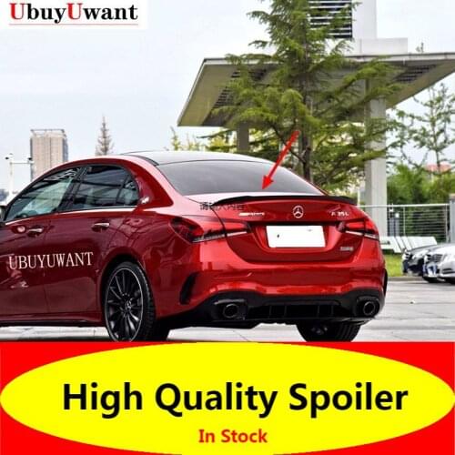 For Mercedes-Benz W177 A Class A200L A200 A180 2019 2020 High Quality ABS Car Tail Wing Decoration Rear Trunk Spoiler