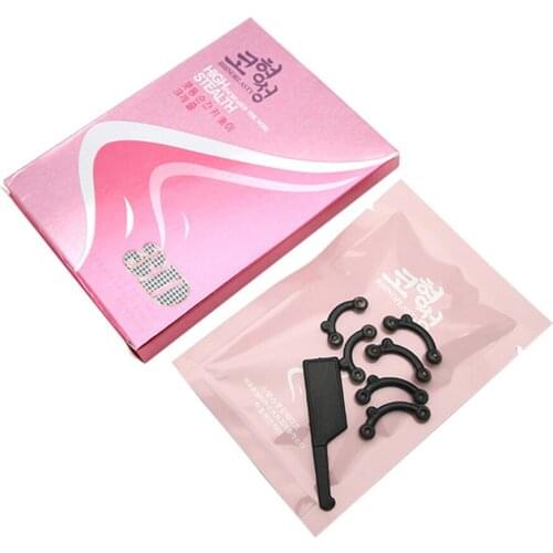 1pcs 3D Beauty Nose Up Lifting Bridge Shaper Massage Tool No Pain Nose Shaping Clip Clipper Women Girl Massager Health Care EK