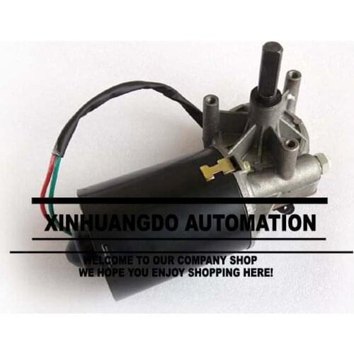20RPM GW70105 dc 12 v 5.5N.m 6.8 A low speed high torque worm gear reducer motor, wiper, barbecue grill motor - to the left